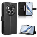 For Honor Magic6 Pro Diamond Texture Leather Phone Case(Black)