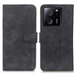 For Xiaomi 13T 5G / Redmi K60 Ultra 5G KHAZNEH Retro Texture Flip Leather Phone Case(Black)