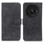 For Xiaomi Redmi A3 KHAZNEH Retro Texture Flip Leather Phone Case(Black)