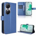 For Oukitel C38 Diamond Texture Leather Phone Case(Blue)