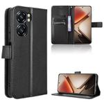 For Oukitel C58 / C58 Pro Diamond Texture Leather Phone Case(Black)