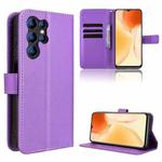 For Oukitel C1 / C1 Pro Diamond Texture Leather Phone Case(Purple)