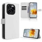 For Oukitel C65 / C65 Pro Diamond Texture Leather Phone Case(White)