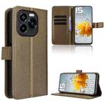 For Oukitel C65 / C65 Pro Diamond Texture Leather Phone Case(Brown)