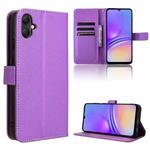 For Samsung Galaxy A05 4G Diamond Texture Leather Phone Case(Purple)