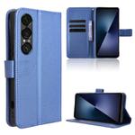 For Sony Xperia 1 VII Diamond Texture Leather Phone Case(Blue)