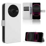 For Sharp Aquos R8 Pro / Leica Leitz Phone 3 Diamond Texture Leather Phone Case(White)