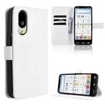 For Sharp Basio Active3 Diamond Texture Leather Phone Case(White)