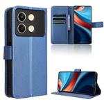 For Xiaomi Redmi Note 13R Pro 5G Diamond Texture Leather Phone Case(Blue)