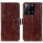 For Xiaomi 13T 5G / Redmi K60 Ultra 5G Retro Crazy Horse Texture Leather Phone Case(Brown)