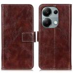 For Xiaomi Redmi Note 13 Pro 4G/Poco M6 Pro 4G Retro Crazy Horse Texture Leather Phone Case(Brown)