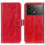 For Xiaomi Redmi K70 5G / K70 Pro 5G Retro Crazy Horse Texture Leather Phone Case(Red)