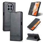 For Huawei Enjoy 60X AZNS Magnetic Calf Texture Flip Leather Phone Case(Black)