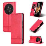 For Huawei Maimang 30 AZNS Magnetic Calf Texture Flip Leather Phone Case(Red)