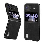 For vivo X Flip ABEEL Dream Litchi Texture PU Phone Case(Black)