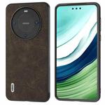 For Huawei Mate 60 Pro ABEEL Dream Litchi Texture PU Phone Case(Khaki)