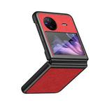 For vivo X Flip  Litchi Texture All Inclusive Shockproof Protective Phone Case(Red)