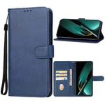 For OPPO K11 Leather Phone Case(Blue)