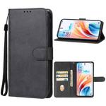 For OPPO A2 Pro Leather Phone Case(Black)