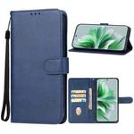 For OPPO Reno 11 China Leather Phone Case(Blue)