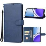 For OPPO A3 Leather Phone Case(Blue)