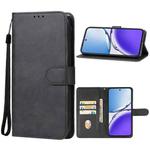 For OPPO Reno12 F 4G Leather Phone Case(Black)