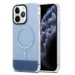 For iPhone 11 Pro Max PC + TPU IMD MagSafe Magnetic Phone Case(Grey)