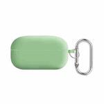 For Samsung Galaxy Buds Live / Buds2 Pro PC Lining Silicone Bluetooth Earphone Protective Case(Mint Green)