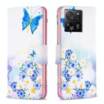 For Xiaomi 13T / 13T Pro / Redmi K60 Ultra Colored Drawing Pattern Leather Phone Case(Butterfly Love)