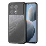 For Xiaomi Poco F6 Pro 5G DUX DUCIS Aimo Series TPU + PC Frosted Feel Phone Case(Black)