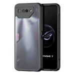 For Asus ROG Phone 7 DUX DUCIS Aimo Series TPU + PC Frosted Feel Phone Case(Black)
