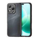 For Honor 400 Lite DUX DUCIS Aimo Series TPU + PC Frosted Feel Phone Case(Black)