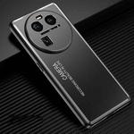 For OPPO Find X6 Pro Frosted Metal Phone Case(Black)