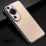 For Huawei P60 Art Frosted Metal Phone Case(Gold)