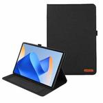For Huawei MatePad Air 11.5 inch Fabric Leather Tablet Case(Black)