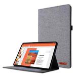 For Huawei MatePad SE 11 2024 Fabric Leather Tablet Case(Grey)