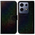 For Infinix Note 30 VIP Colorful Magnetic Buckle Leather Phone Case(Black)