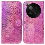 For Infinix Zero 40 4G / 5G Colorful Magnetic Buckle Leather Phone Case(Pink)