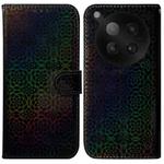 For Infinix Zero 40 4G / 5G Colorful Magnetic Buckle Leather Phone Case(Black)