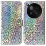 For Infinix Zero 40 4G / 5G Colorful Magnetic Buckle Leather Phone Case(Silver)
