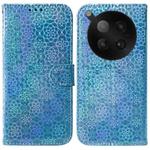 For Infinix Zero 40 4G / 5G Colorful Magnetic Buckle Leather Phone Case(Blue)