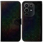 For Infinix Note 50 4G / Note 50 Pro 4G Colorful Magnetic Buckle Leather Phone Case(Black)