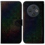 For Tecno Spark 30C Colorful Magnetic Buckle Leather Phone Case(Black)