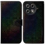 For Tecno Camon 30S / Camon 30S Pro Colorful Magnetic Buckle Leather Phone Case(Black)