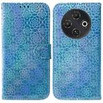 For Tecno Pop 9 5G / Spark 30C 5G Colorful Magnetic Buckle Leather Phone Case(Blue)