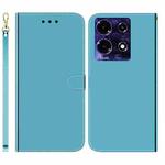 For Infinix Note 30 Imitated Mirror Surface Leather Phone Case(Blue)