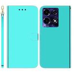 For Infinix Note 30i Imitated Mirror Surface Leather Phone Case(Mint Green)