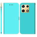 For Infinix Note 30 Pro Imitated Mirror Surface Leather Phone Case(Mint Green)