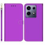 For Infinix Note 30 VIP Imitated Mirror Surface Leather Phone Case(Purple)