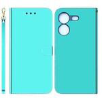 For Tecno Pova 5 Imitated Mirror Surface Leather Phone Case(Mint Green)